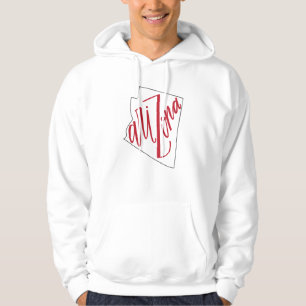 Arizona State Typography Design Hoodie
