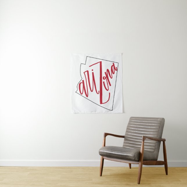 Arizona | State Typography Design Tapestry (In Situ)