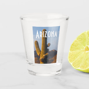 Arizona - Sunlit Saguaro  Shot Glass