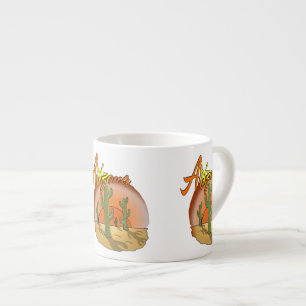 Arizona Sunset Cactus Espresso Cup