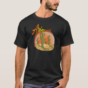 ARIZONA Sunset Cactus T-Shirt