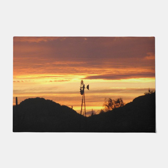 Arizona Sunset Door Mat (Front)