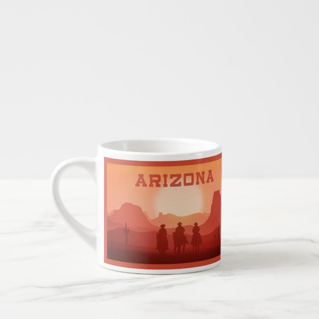 Arizona Sunset espresso mug (Left)