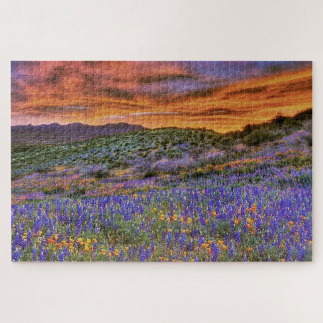 Arizona Sunset Jigsaw Puzzle (Horizontal)