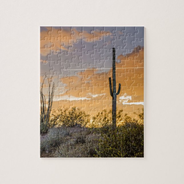 Arizona Sunset Jigsaw Puzzle (Vertical)