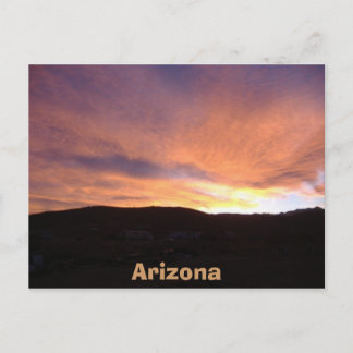 Arizona Sunset Postcard