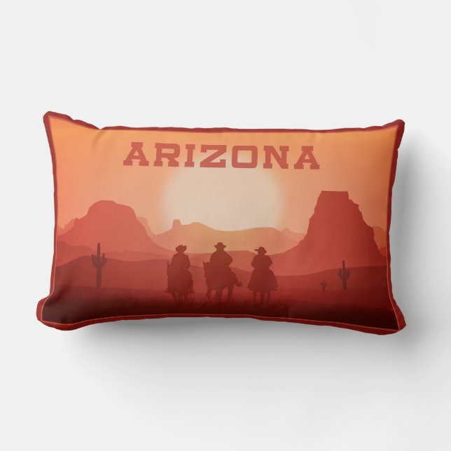 Arizona Sunset throw pillows (Front)