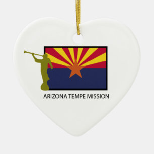 ARIZONA TEMPE MISSION LDS CTR CERAMIC TREE DECORATION