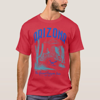 Arizona The Grand Canyon State Est 1912 Oversized T-Shirt