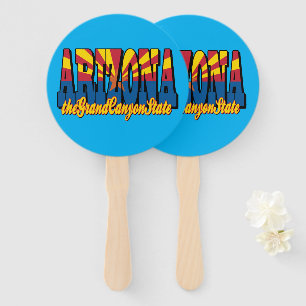 Arizona the Grand Canyon State Hand Fan