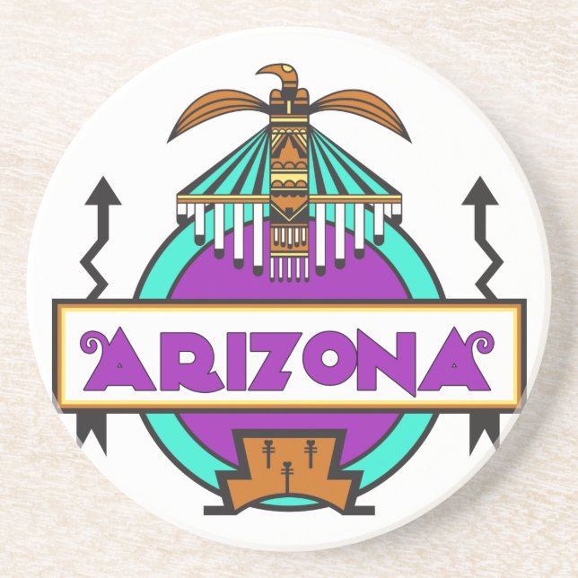 Arizona Thunderbird Coaster (Front)