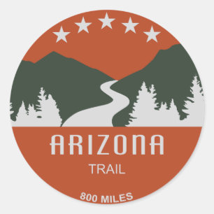Arizona Trail Classic Round Sticker
