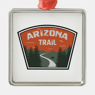 Arizona Trail Metal Tree Decoration