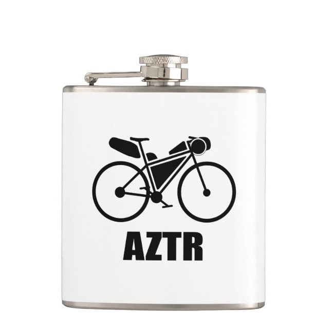 Arizona Trail Race Bikepacking Hip Flask (Front)
