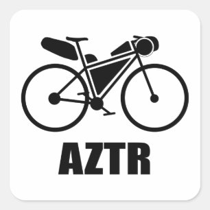 Arizona Trail Race Bikepacking Square Sticker