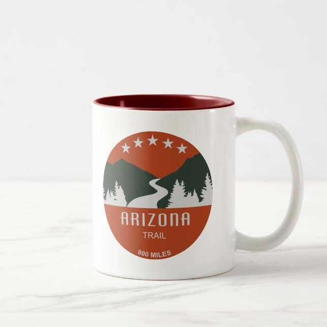 Arizona Trail Two-Tone Coffee Mug (Right)