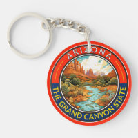 Arizona Travel Art Badge