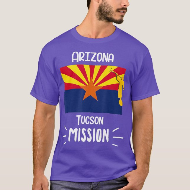 Arizona Tucson Mormon LDS Mission Missionary T-Shirt (Front)
