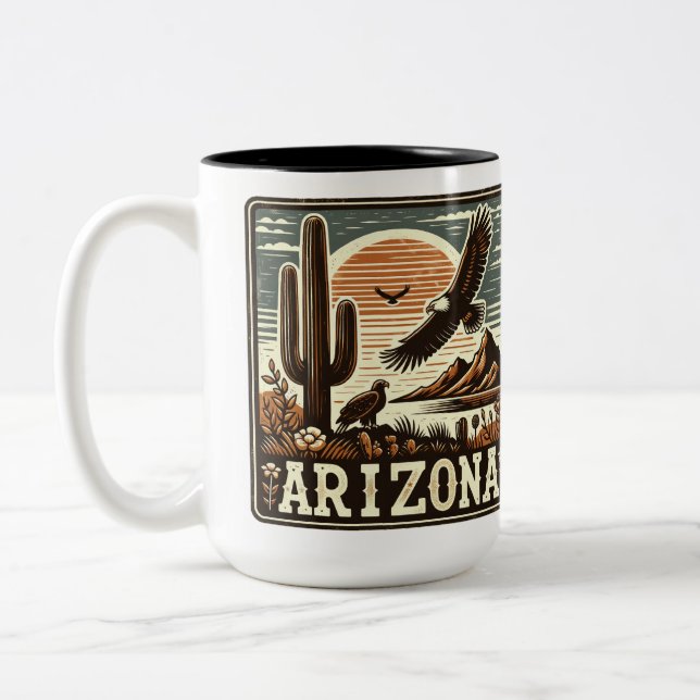 Arizona Two-Tone Coffee Mug (Left)