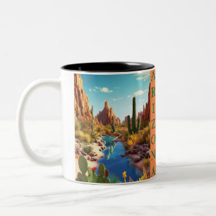Arizona  Two-Tone coffee mug