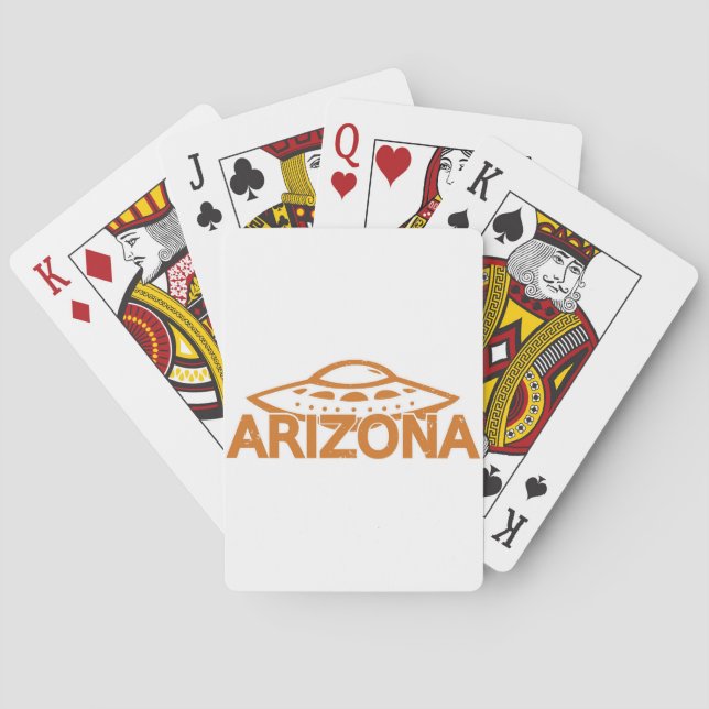 Arizona UFO Playing Cards (Back)