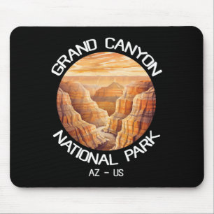 Arizona Us National Park Travel Hiking Grand Canyo Mouse Mat