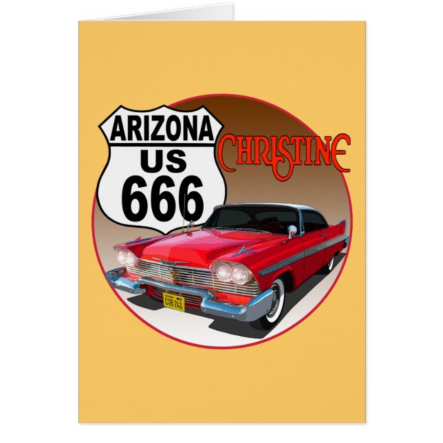 Arizona US Route 666 - Christine (Front)