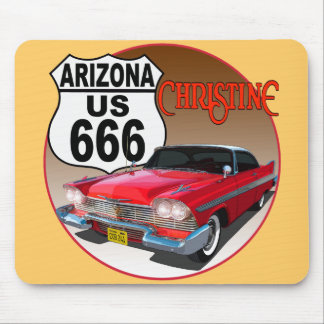 Arizona US Route 666 - Christine Mouse Mat
