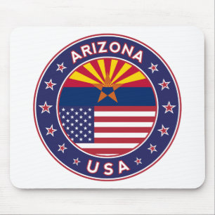 Arizona, USA states Mouse Mat