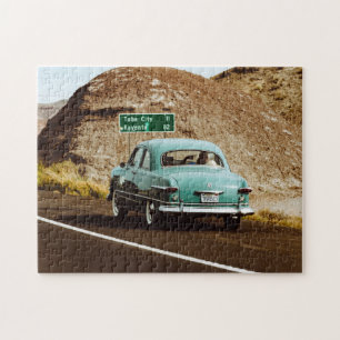 Arizona Vintage Car Trip Jigsaw Puzzle