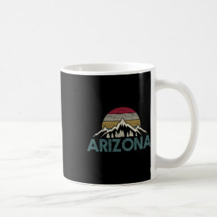 Arizona Vintage Retro Mountains Nature Hiking Souv Coffee Mug