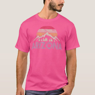 Arizona Vintage Retro Mountains Nature Hiking Souv T-Shirt