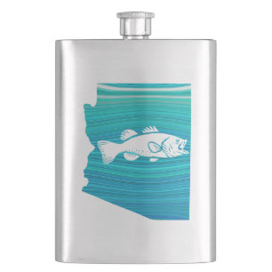 Arizona Wave Fishing Hip Flask