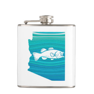 Arizona Wave Fishing Hip Flask