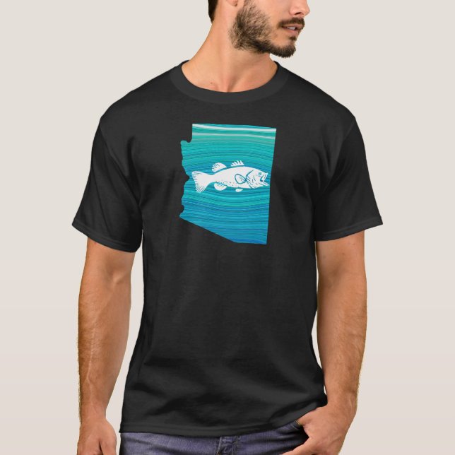 Arizona Wave Fishing T-Shirt (Front)