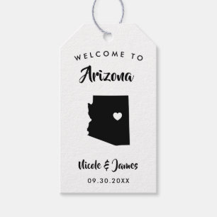 Arizona Wedding Welcome Bag Tags for Hotel Guests