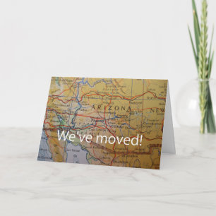 Arizona We've Moved address announcement
