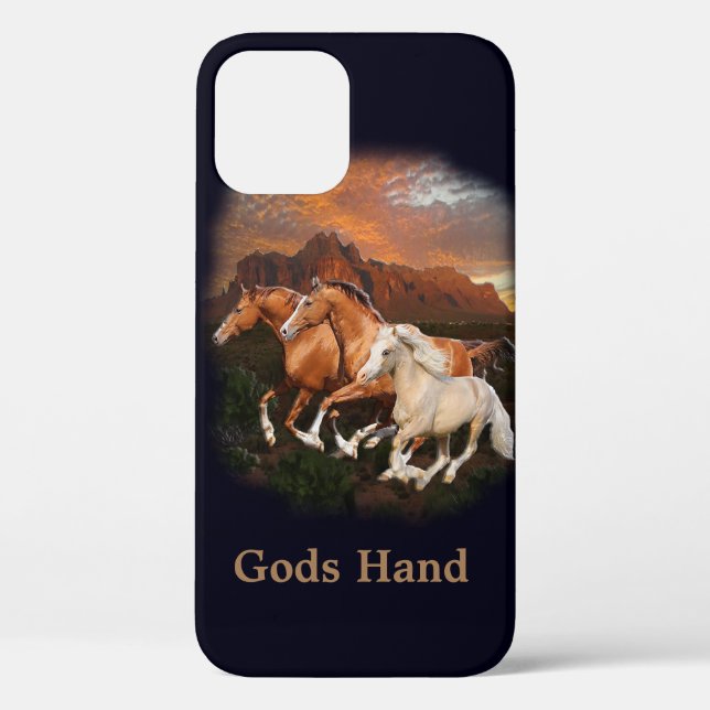 Arizona Wild horses Case-Mate iPhone Case (Back)