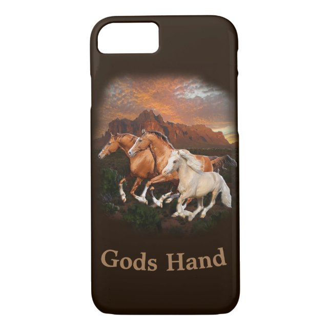 Arizona Wild horses Case-Mate iPhone Case (Back)