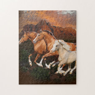 Arizona Wild horses Jigsaw Puzzle