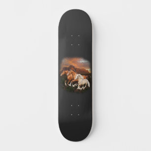 Arizona Wild horses Skateboard