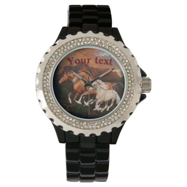 Arizona Wild horses Watch (Front)