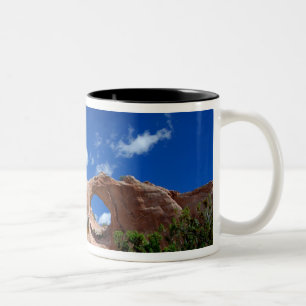 Arizona, Window Rock. Capital of the Navajo Two-Tone Coffee Mug