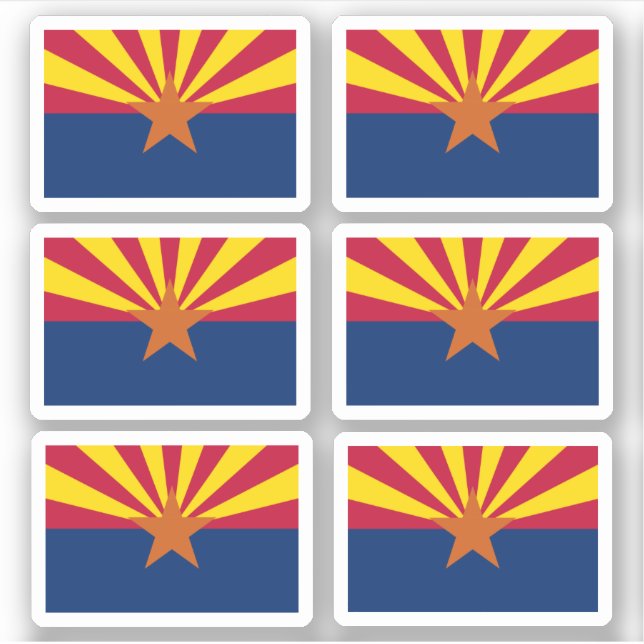 Arizonan flag, American state flag (Front)