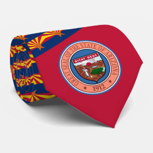 Arizonan Flag & Seal, Flag of Arizona Tie