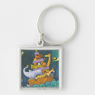 Ark At Night Key Ring