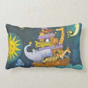 Ark At Night Lumbar Cushion