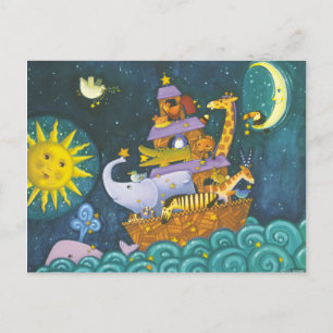 Ark At Night Postcard