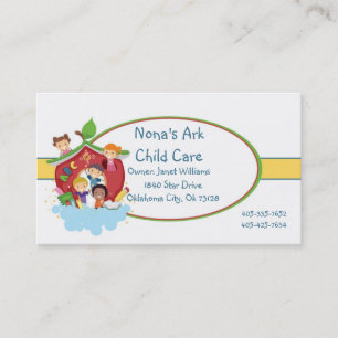 Ark Child Care Business Card