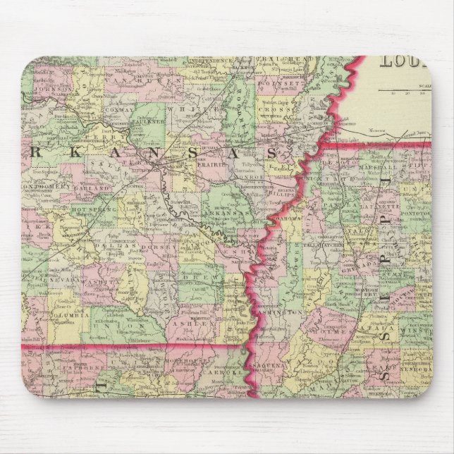Ark, Miss, La Mouse Mat (Front)